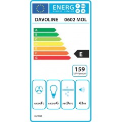 Davoline Olympia 270 Lux BR 1M Ελεύθερος Απορροφητήρας Davoline Olympia 270 Lux BR 1M Ελεύθερος Απορροφητήρας